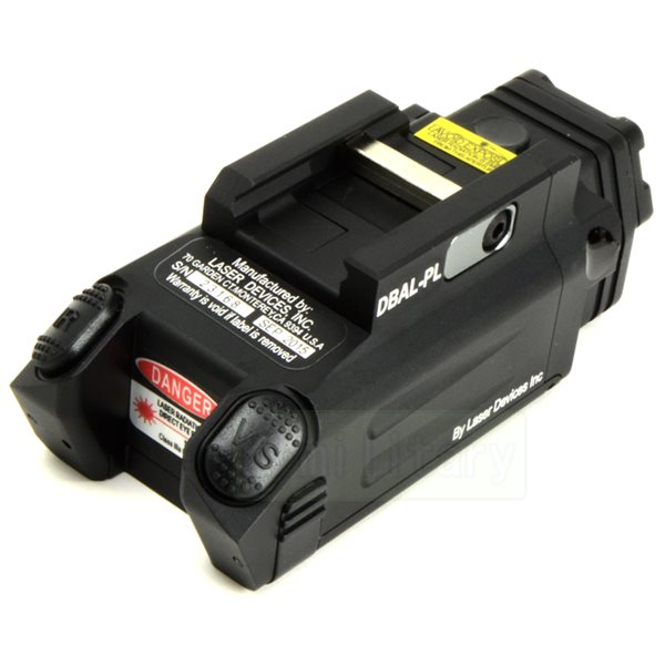 DBAL-PL type weapon light white light+IR+Red laser sight BK